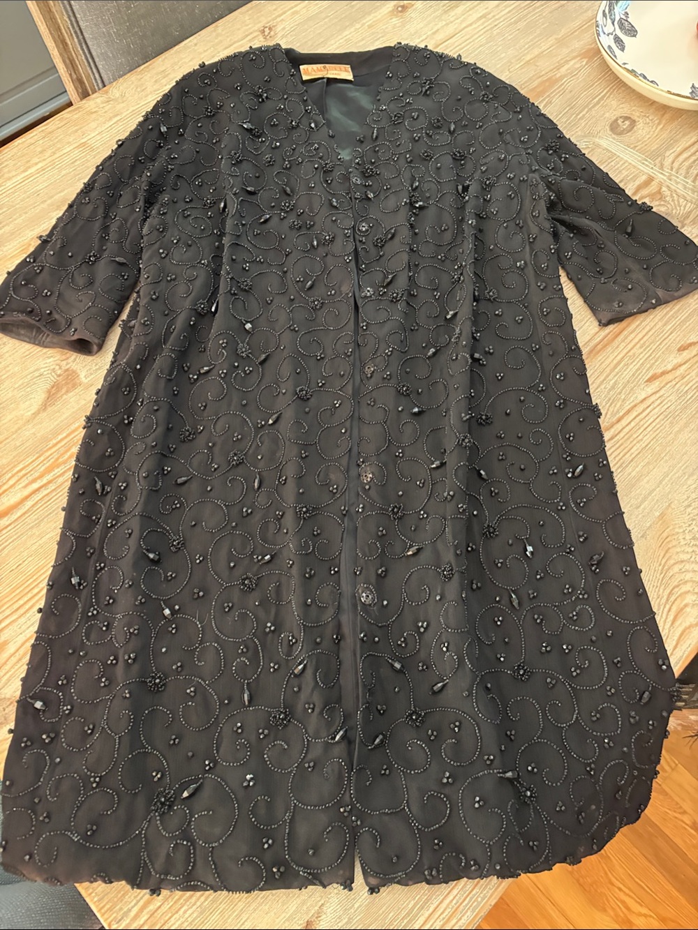 1940’ Vintage Beaded Cocktail Coat